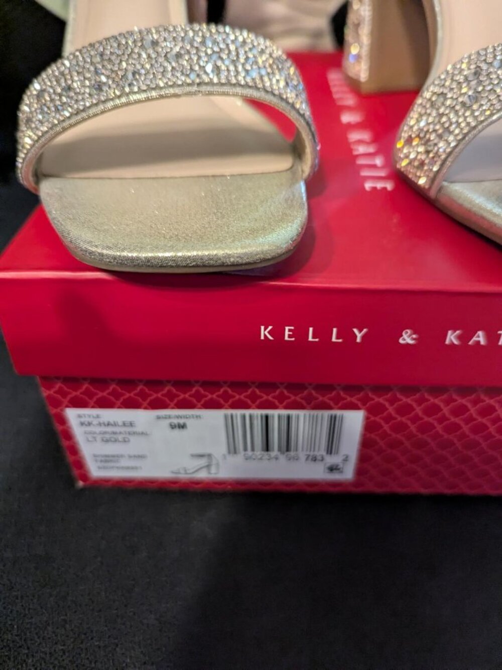 Kelly & Katie Hailee bling shoe Size 9